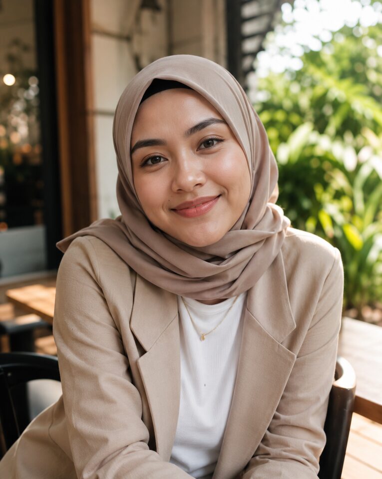 Foto CV AI pria Indonesia formal