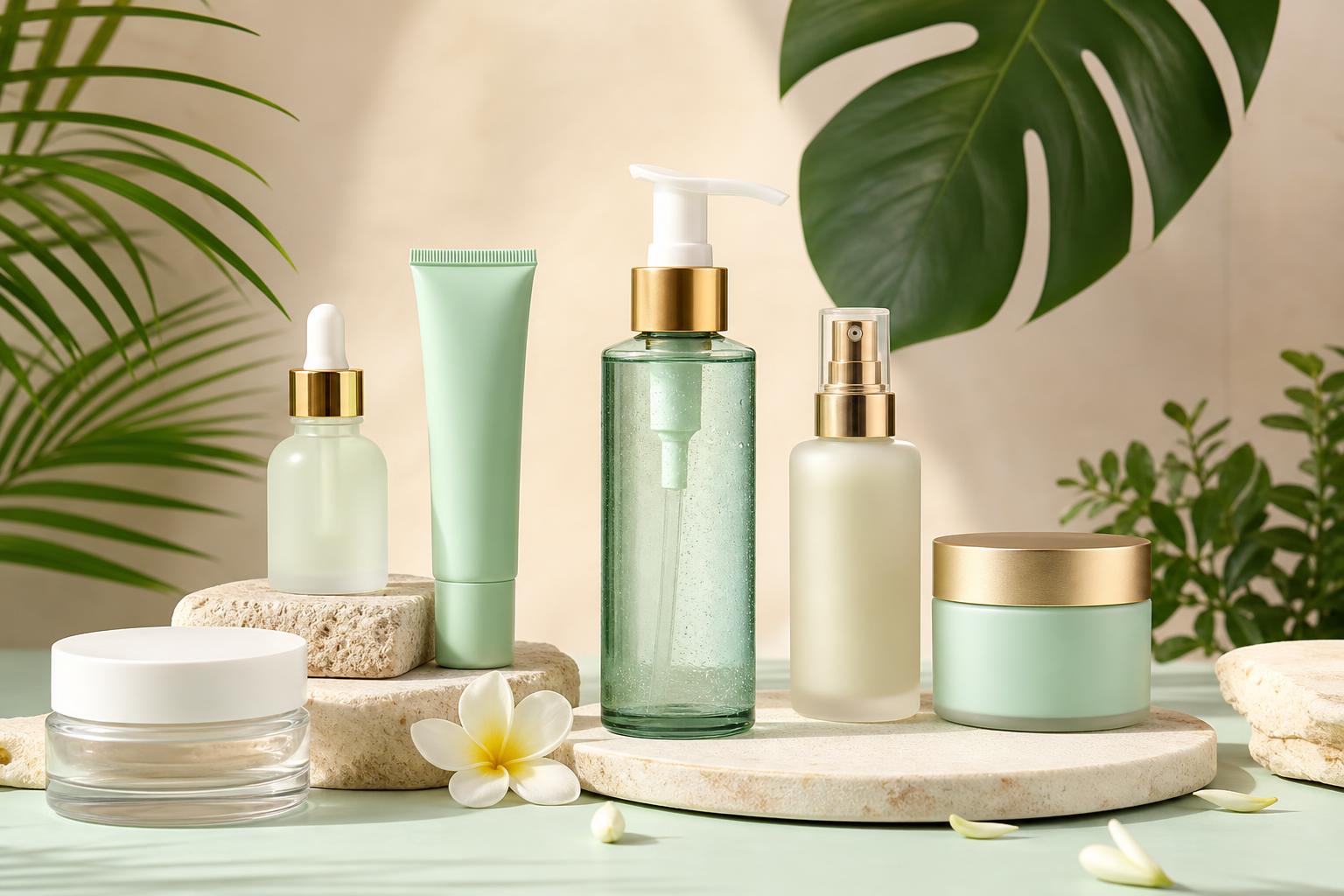 Foto AI produk skincare Indonesia